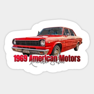 1969 American Motors Rambler Sedan Sticker